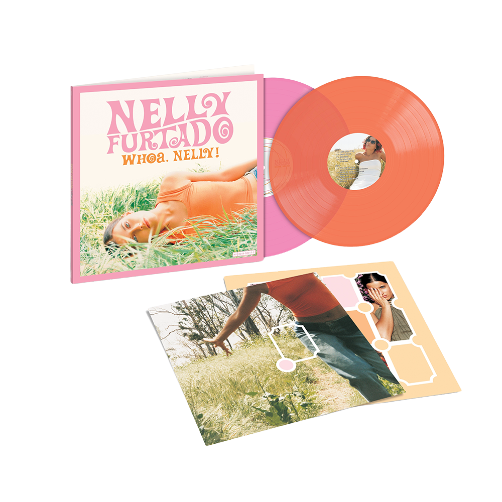 Whoa, Nelly! 2LP Cotton Candy Pink & Orange Peel - Nelly Furtado ...